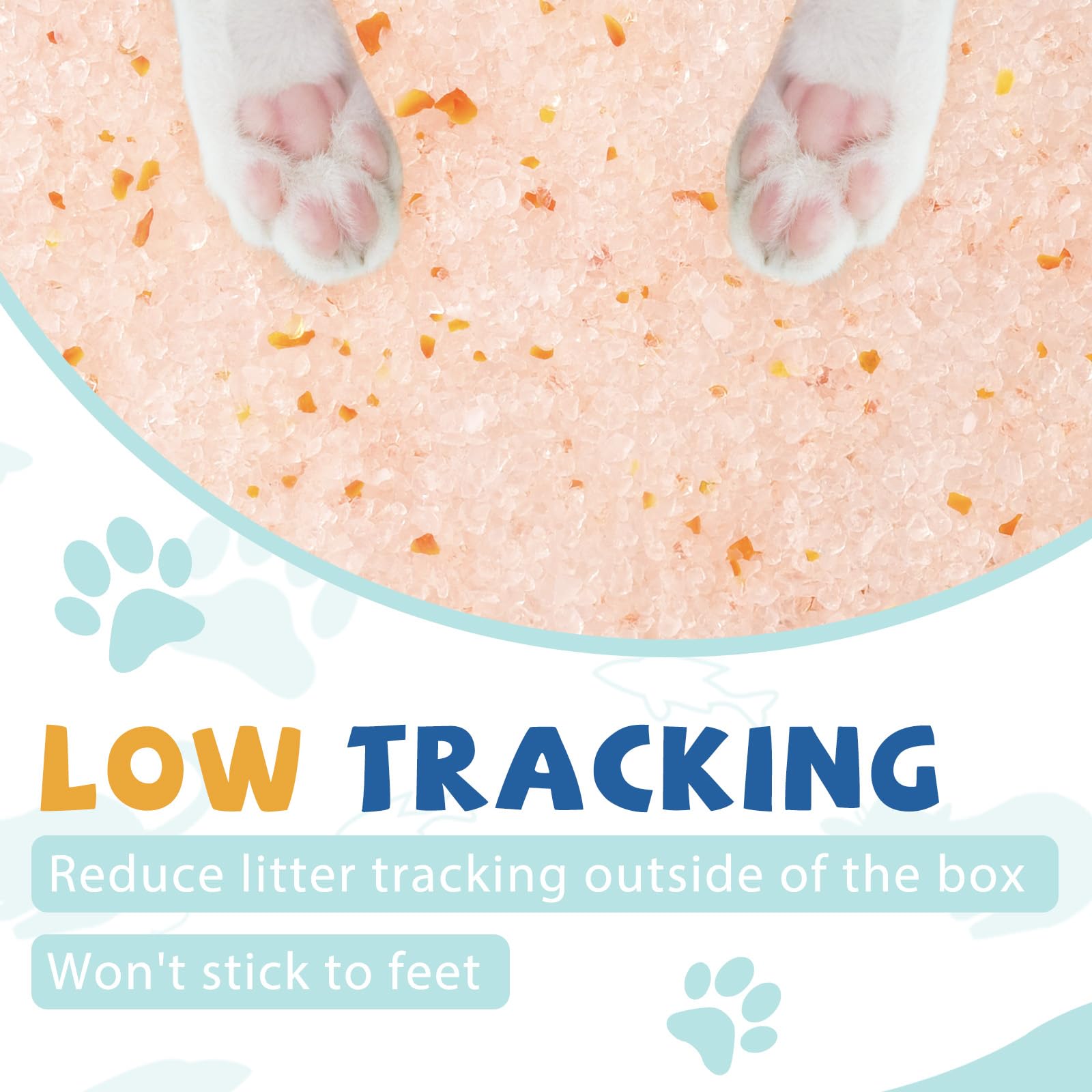 NEWORD lightweight 12lb litter is easy to carry and scoop