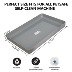 Nexanic tray fits most ScoopFree self-cleaning boxes for convenience