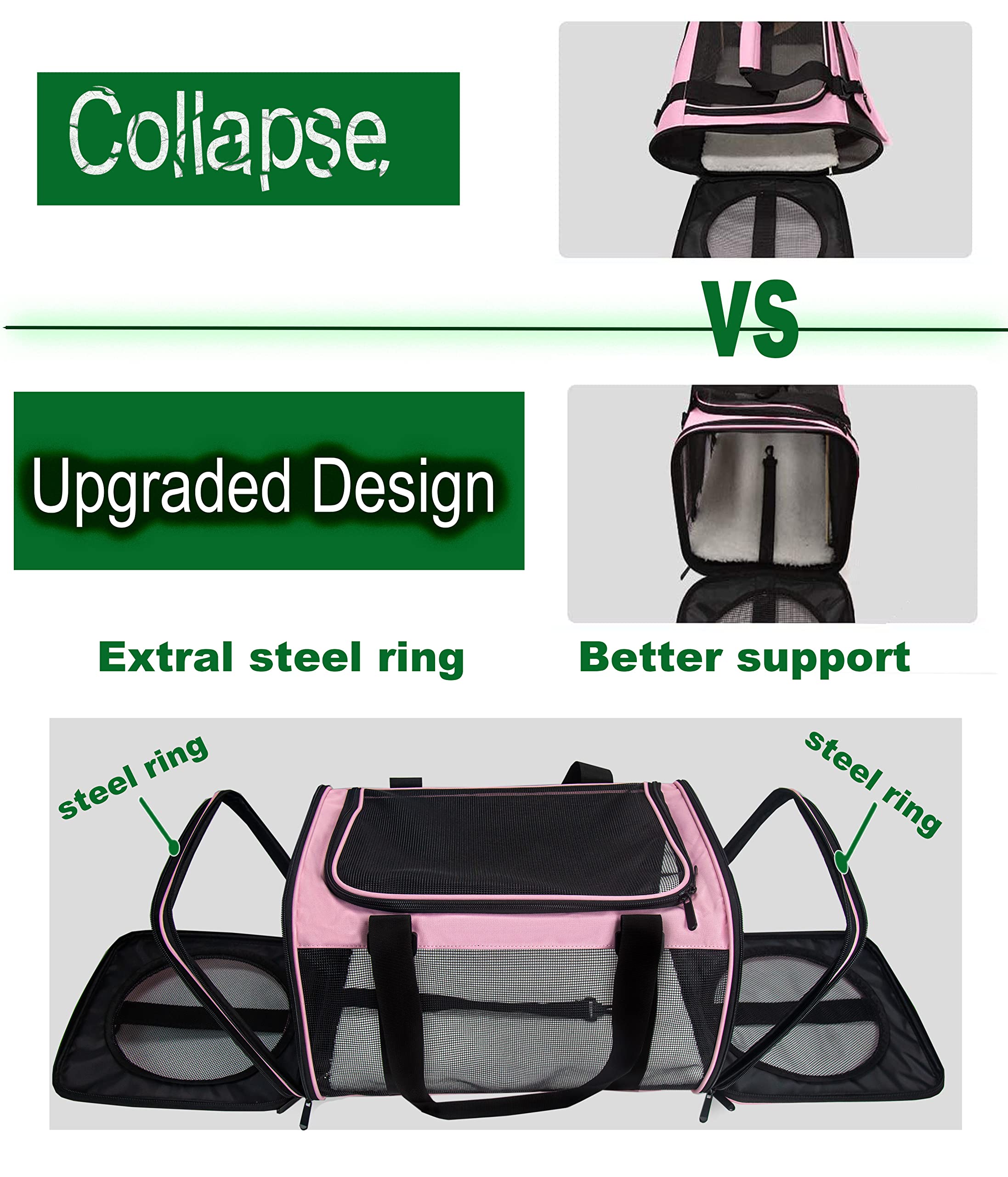 NextFri adjustable shoulder strap doubles as a car seatbelt