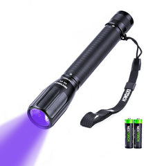 NEXTORCH C2UV 405nm UV light front view reveals hidden stains on carpets and fabrics.