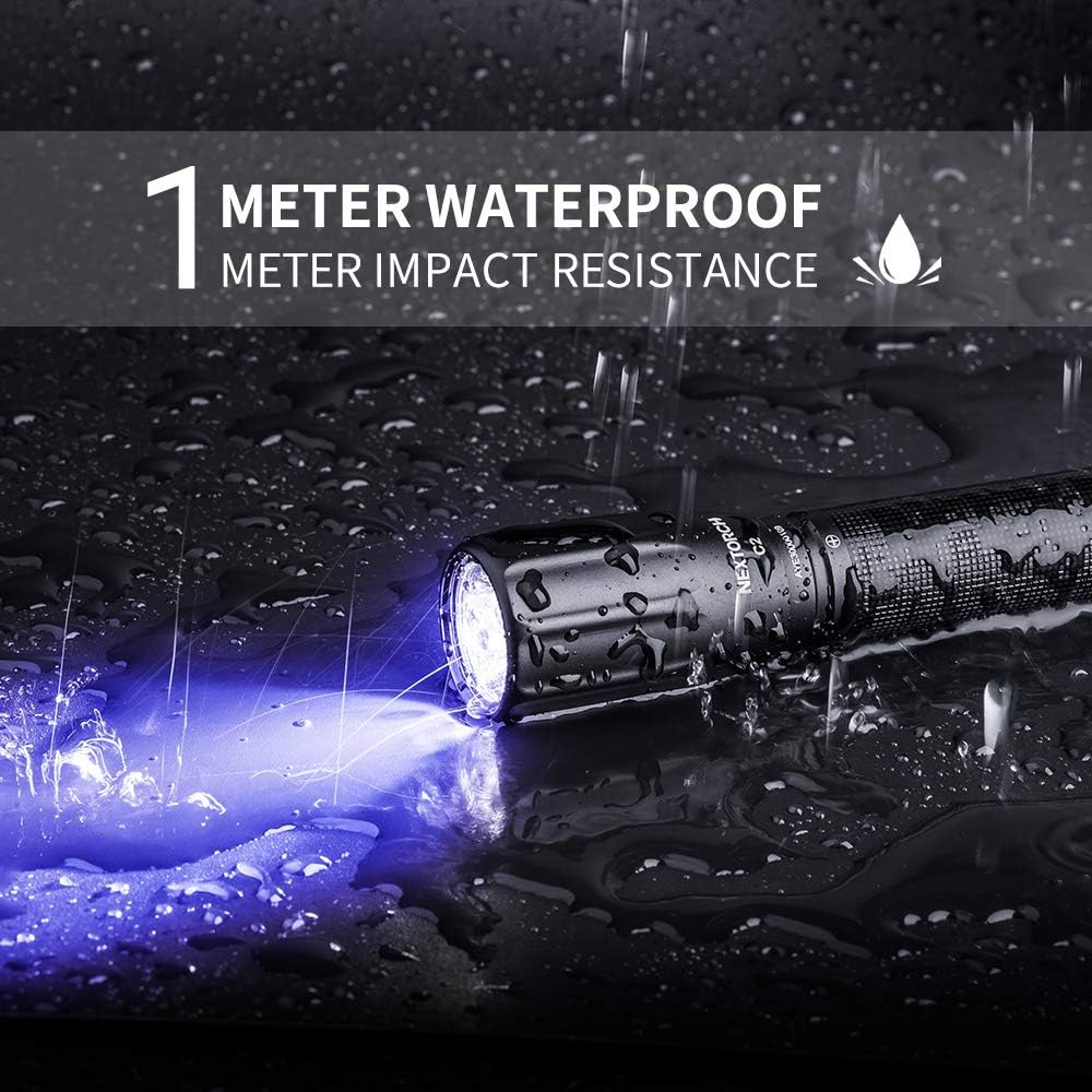 NEXTORCH C2UV durable aluminum body suitable for daily use.