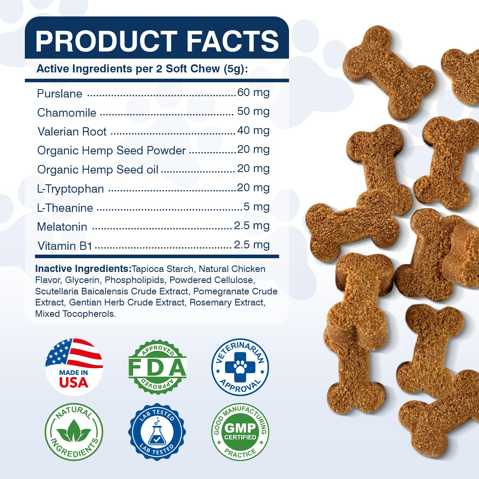 NEXZL made-in-usa dog treat packaging communicates quality and safety
