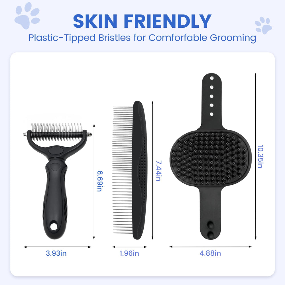 Neyakopaw all in one grooming kit arranged for efficient grooming routine