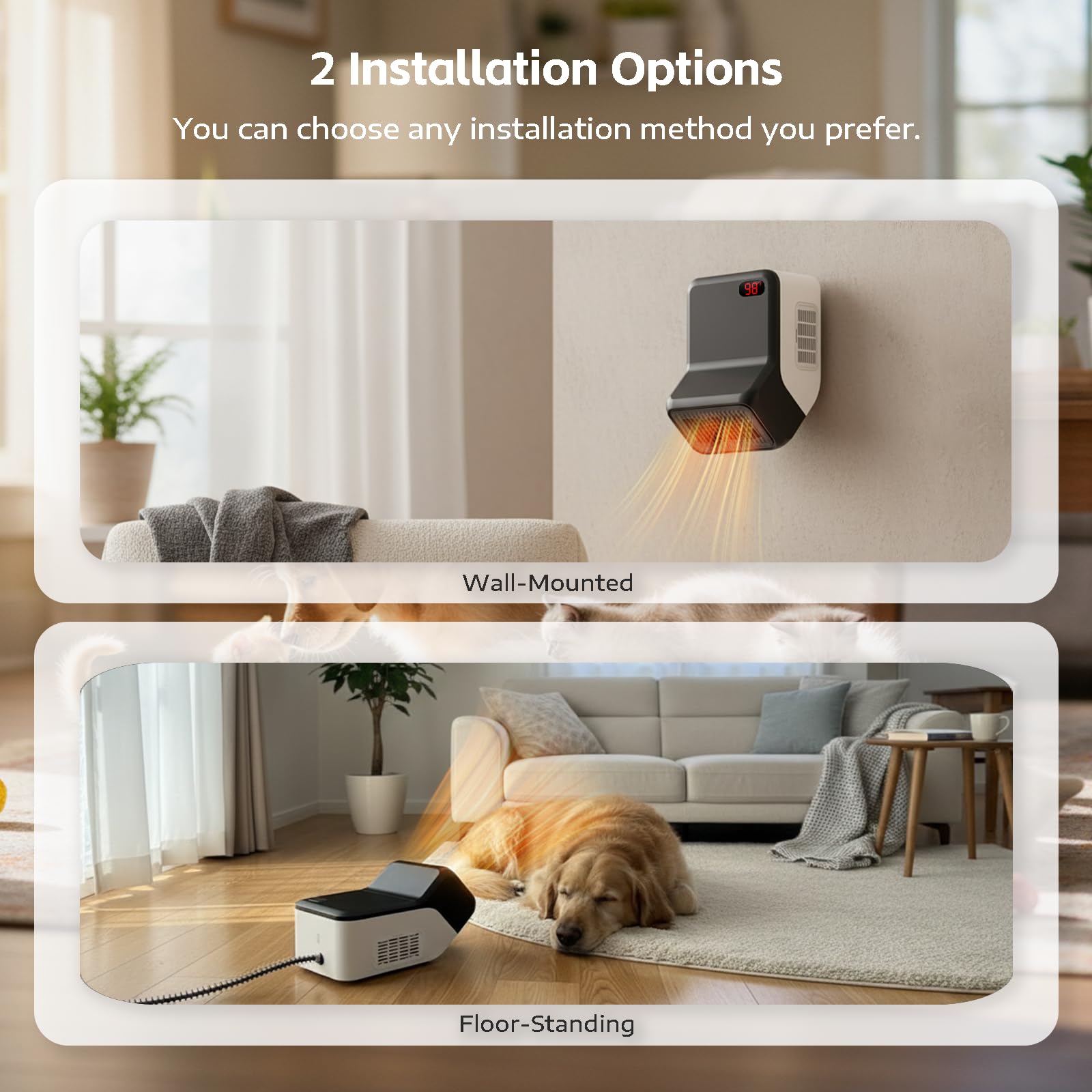 Nfoehu delayed fan shut-off smooths heat cycles.
