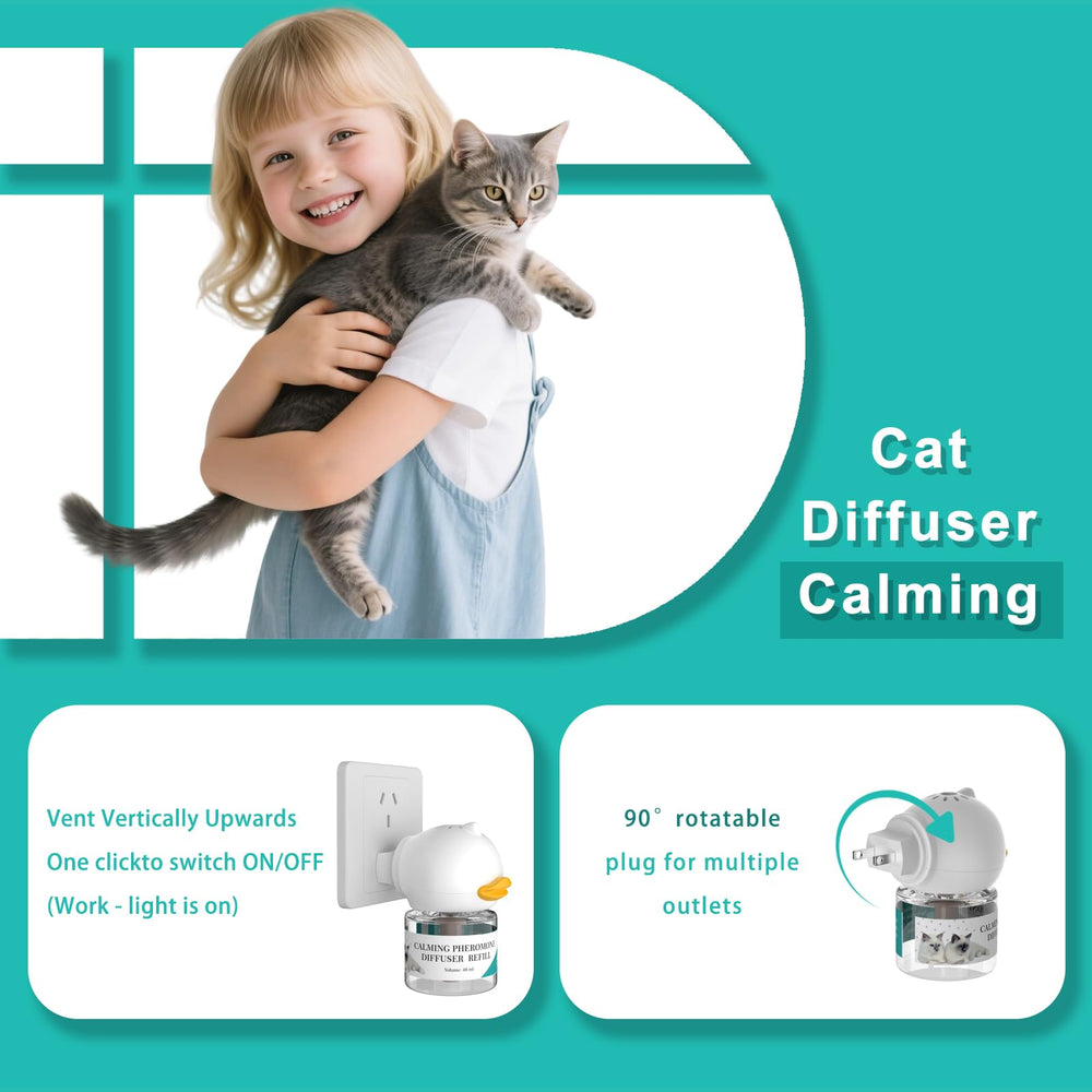 NHMFMLZW vet-recommended cat pheromones diffuser for safety