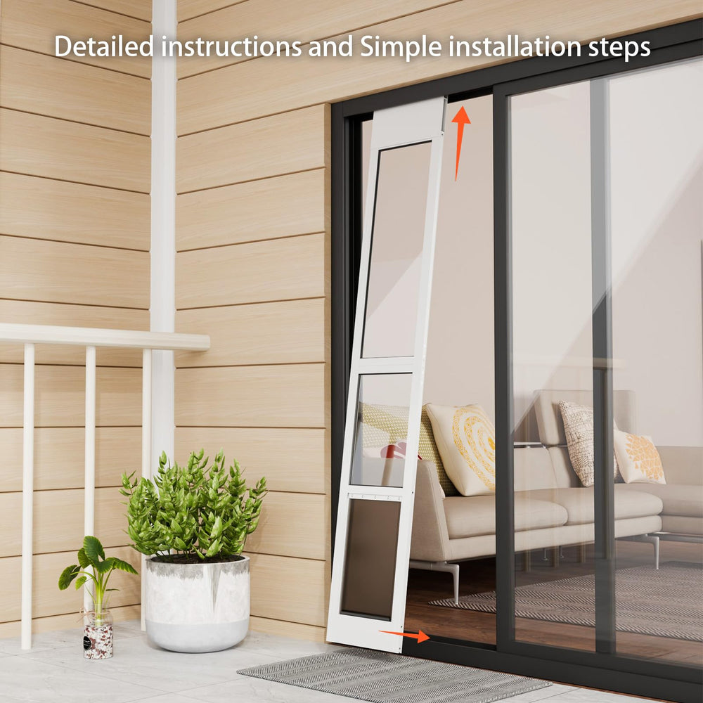 NIAOMAOGOU adjustable-height feature demonstrates fit for sliding door tracks.