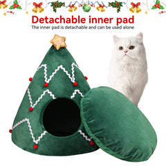 NIBESSER cat bed diameter 16.9 inches fits small to medium cats.