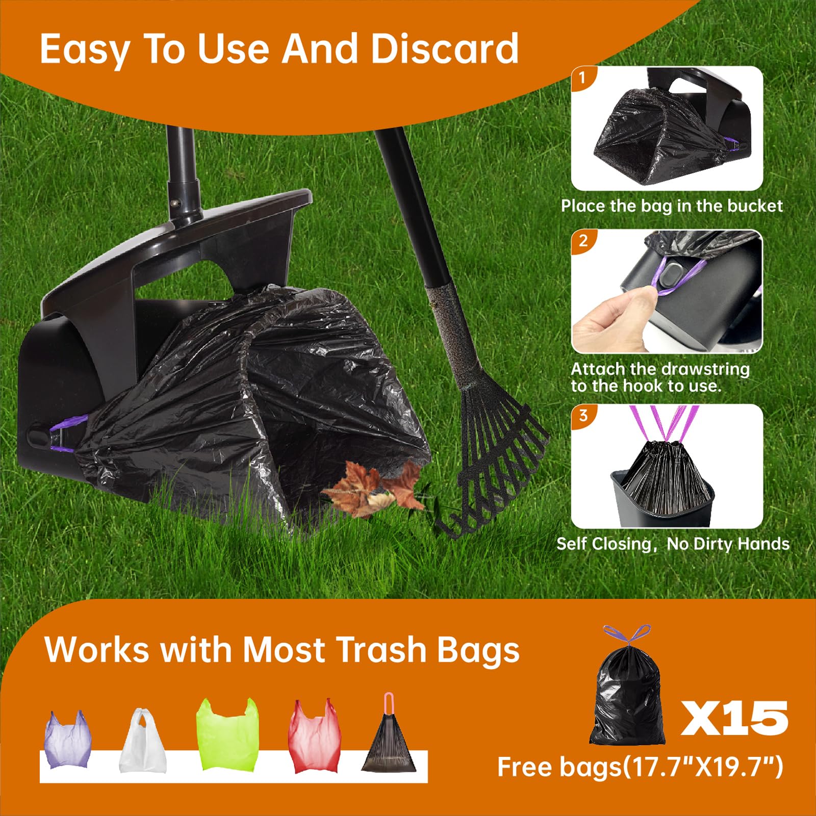 Nibnozy bags and dispenser kit ready for quick, hygienic waste disposal