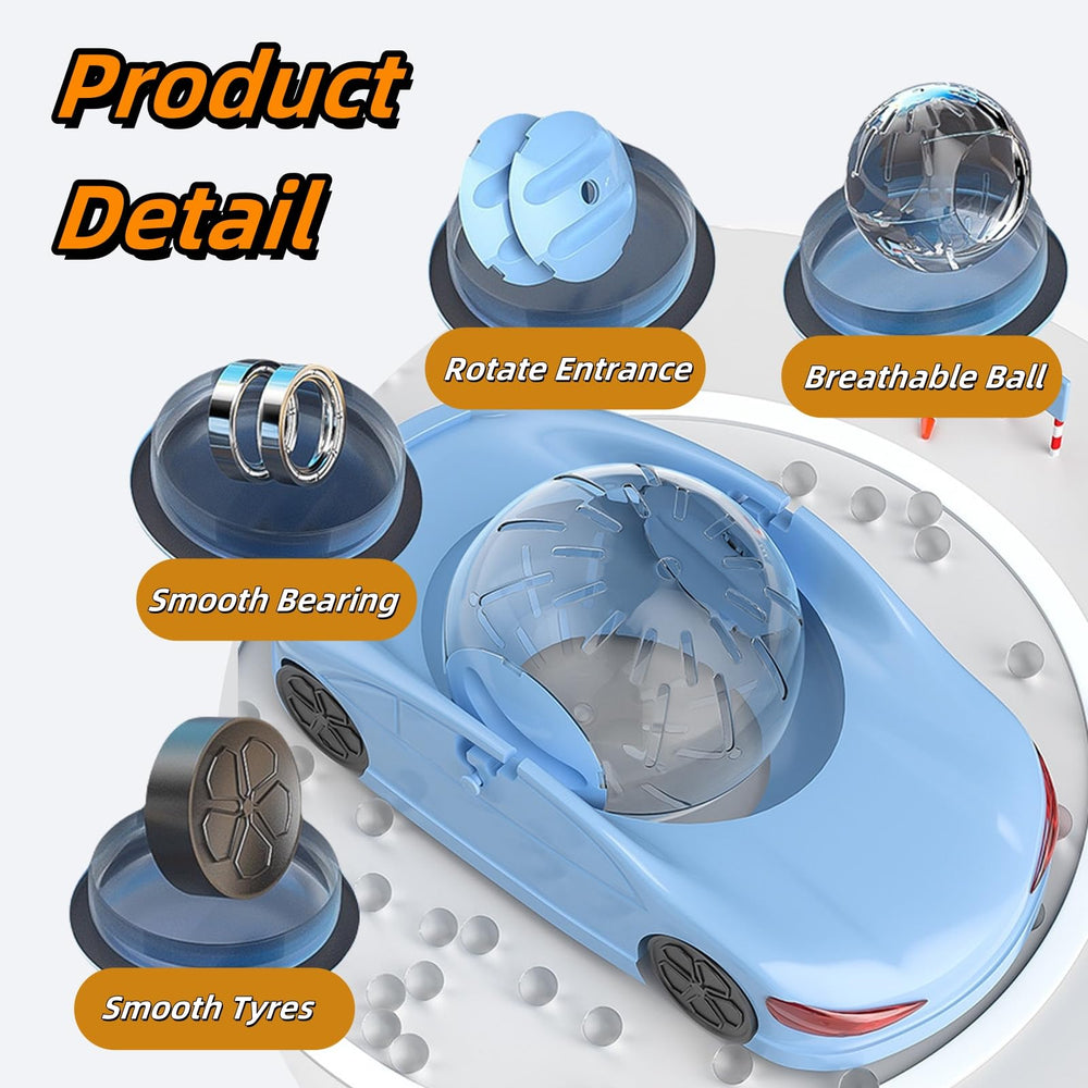Nicerice hamster sports car waterproof materials ready for quick wipe-down