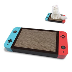 NICETHUMB Gaming Cat Scratcher double-sided design encourages extended scratching sessions
