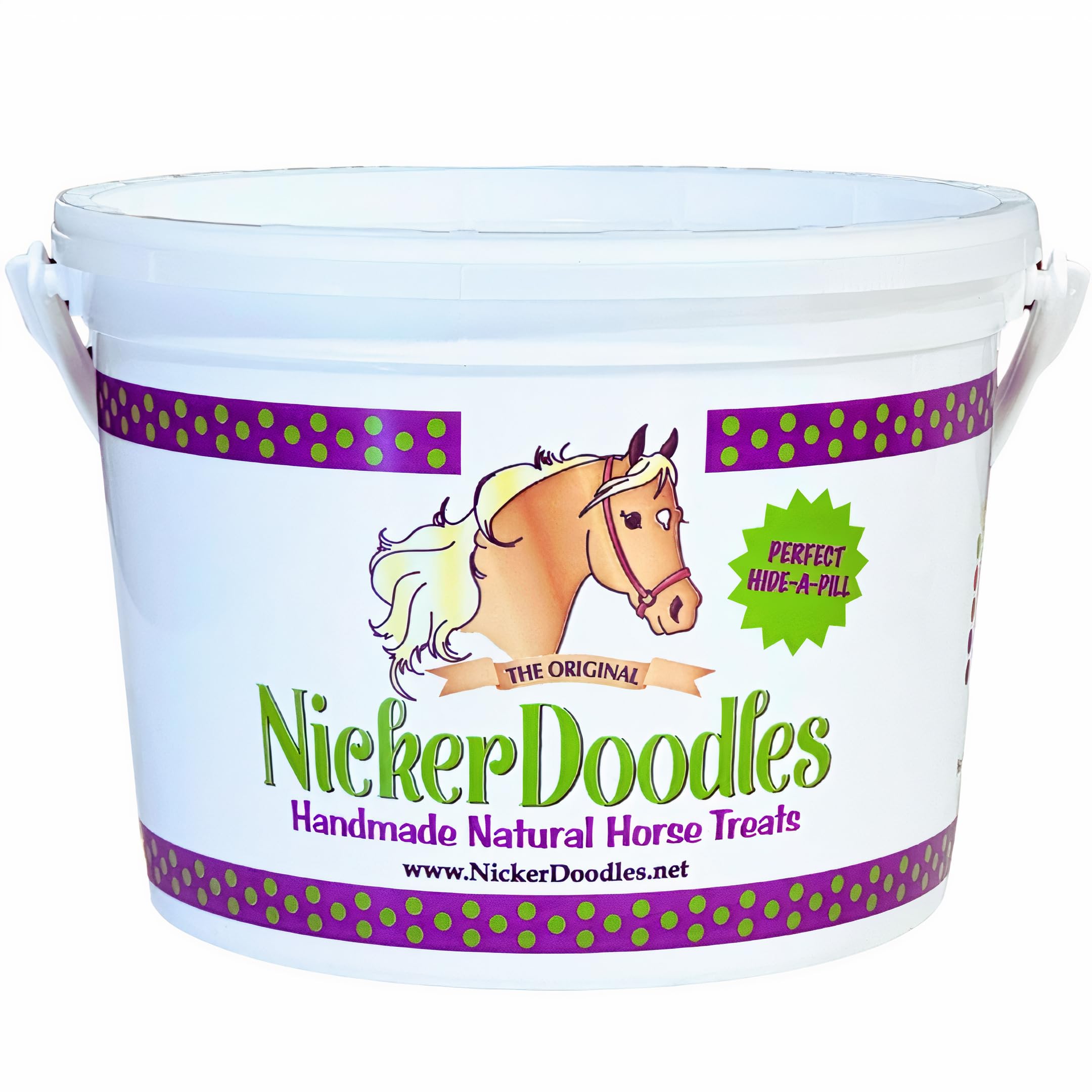 NickerDoodles horse treats, soft-baked pills for easy medication delivery.