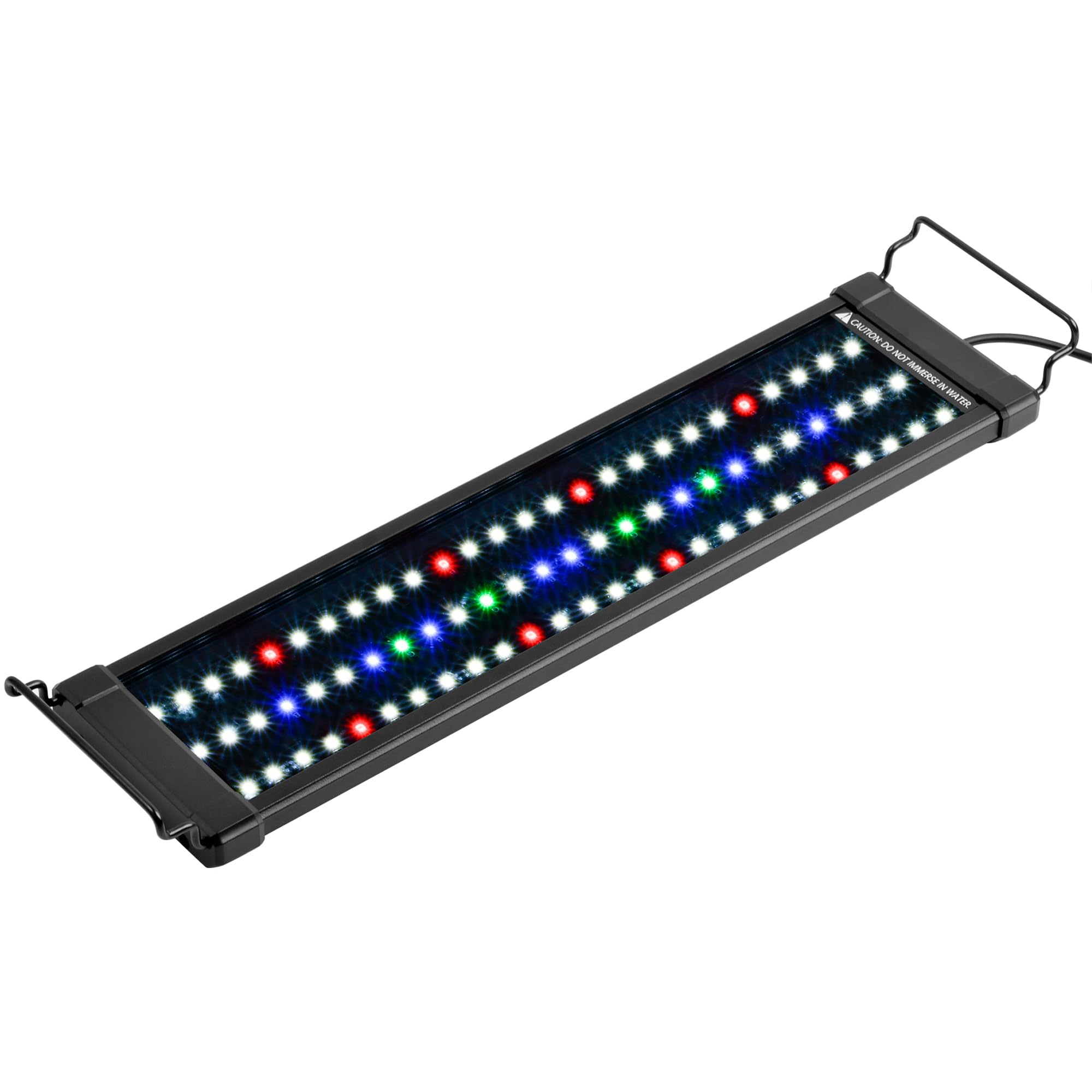 NICREW ClassicLED Plus front view with even daylight output for vibrant fish colors and plant health.