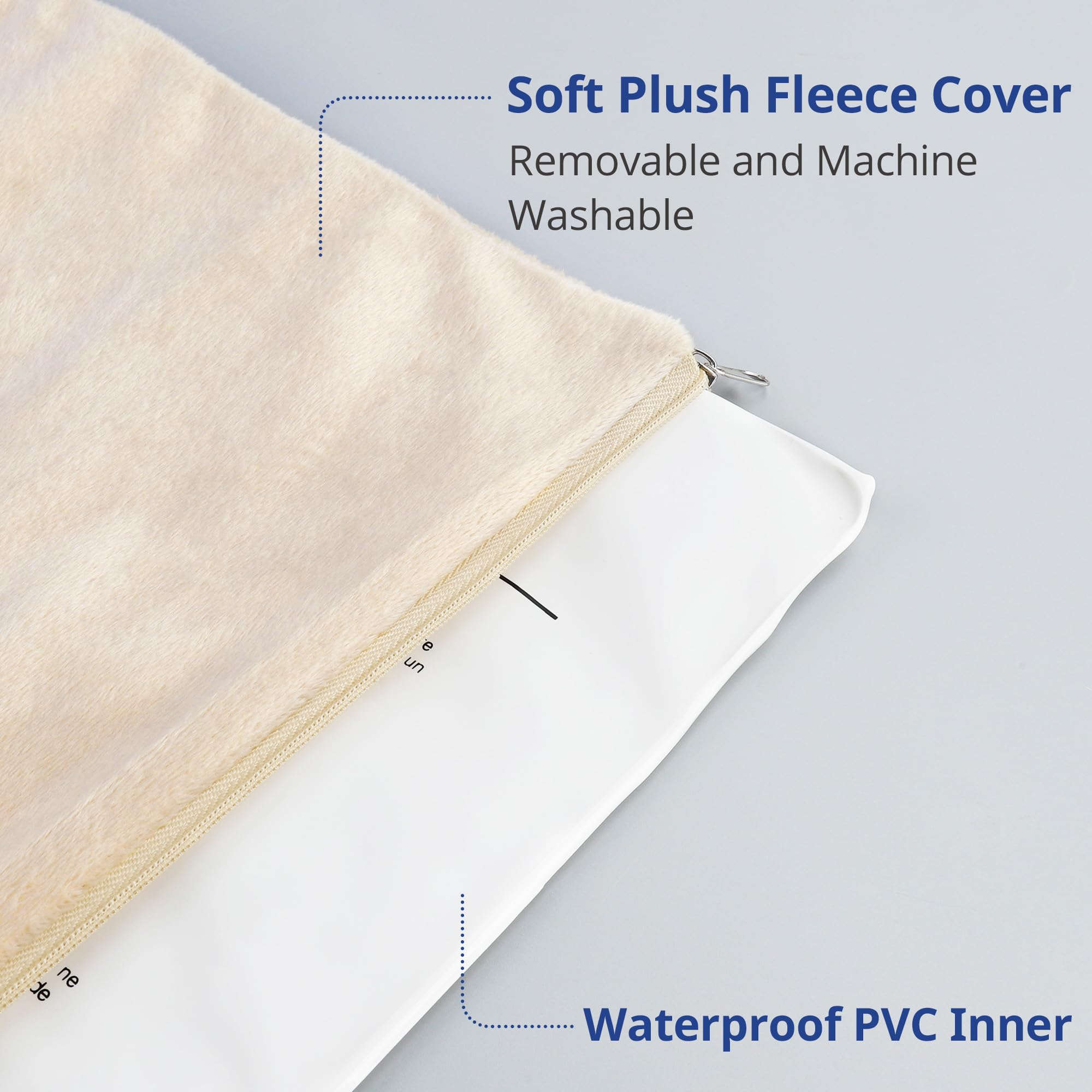 NICREW dog heating pad seven-foot cable allows flexible room placement