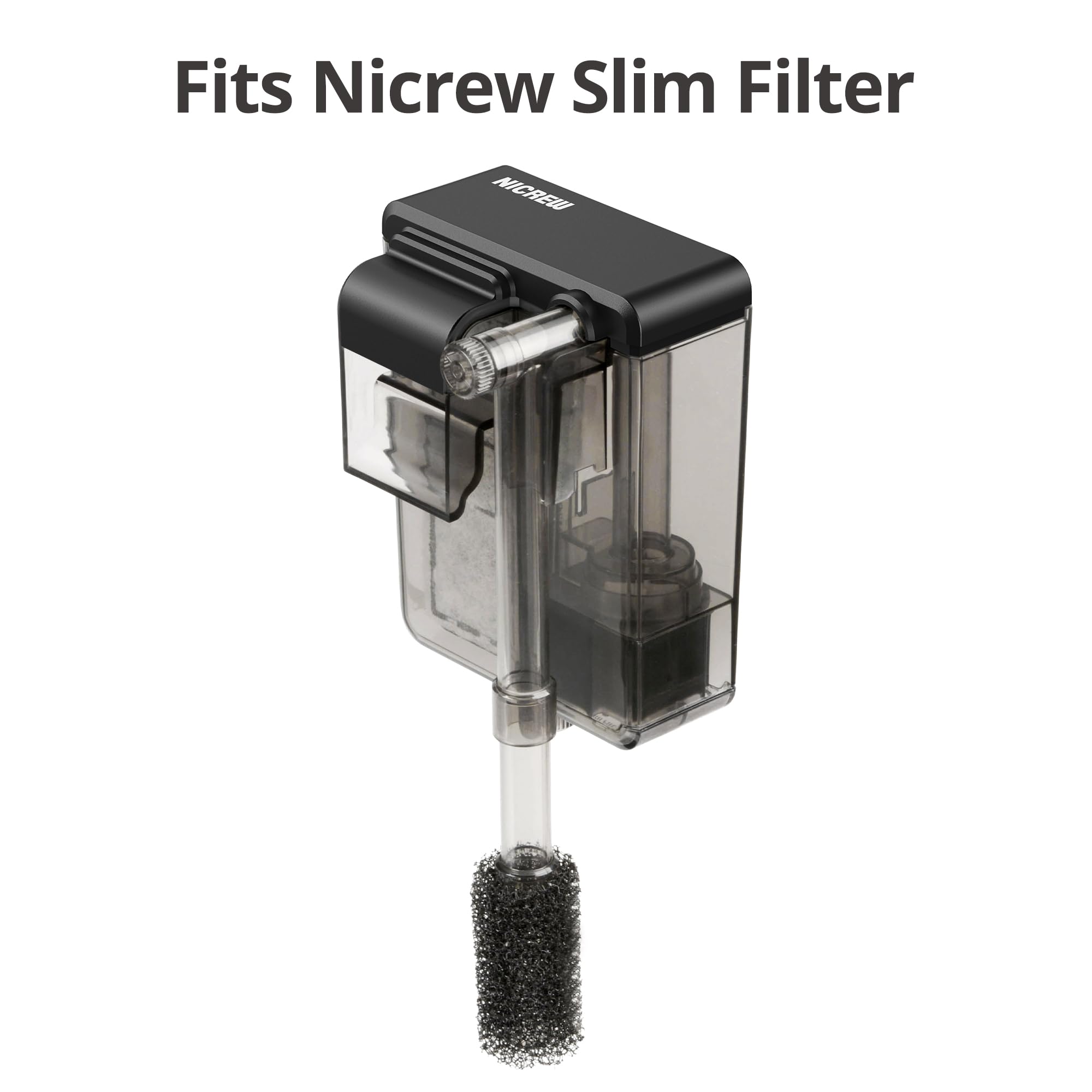 NICREW intake sponge pair improves intake efficiency and debris filtration