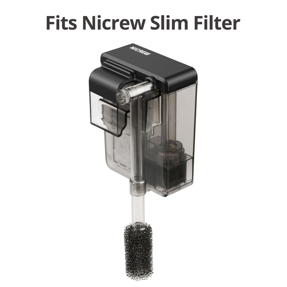 NICREW intake sponge pair improves intake efficiency and debris filtration