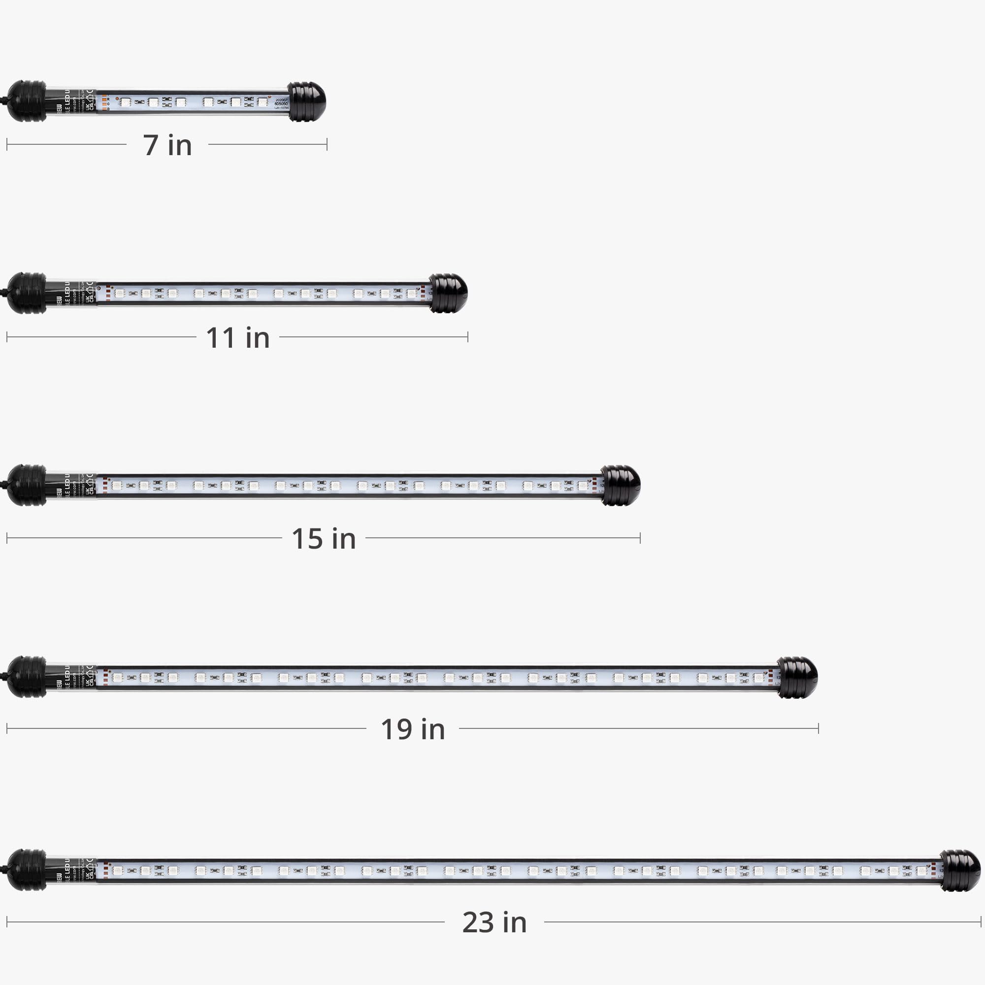 NICREW LED aquarium light night-cycle shows gradual sunrise and sunset effects.