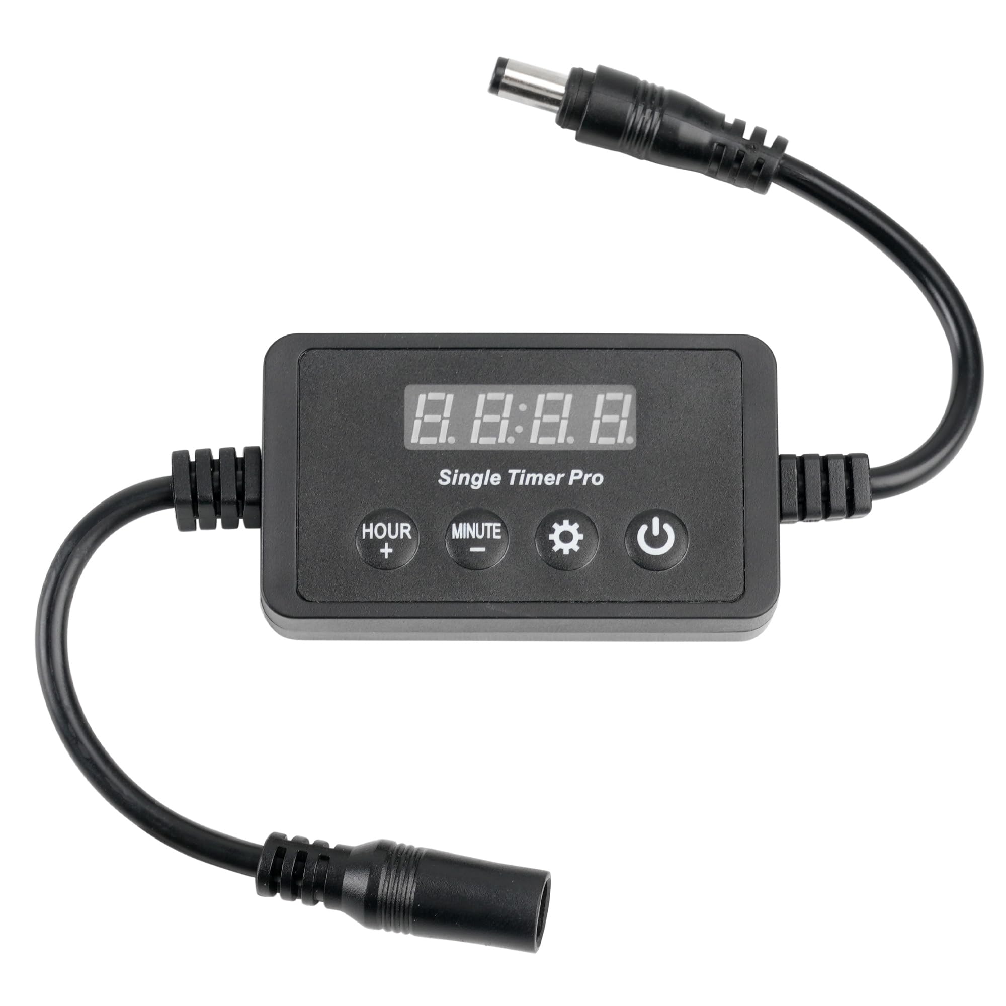 NICREW LED Timer front view demonstrating compact design for reef tanks