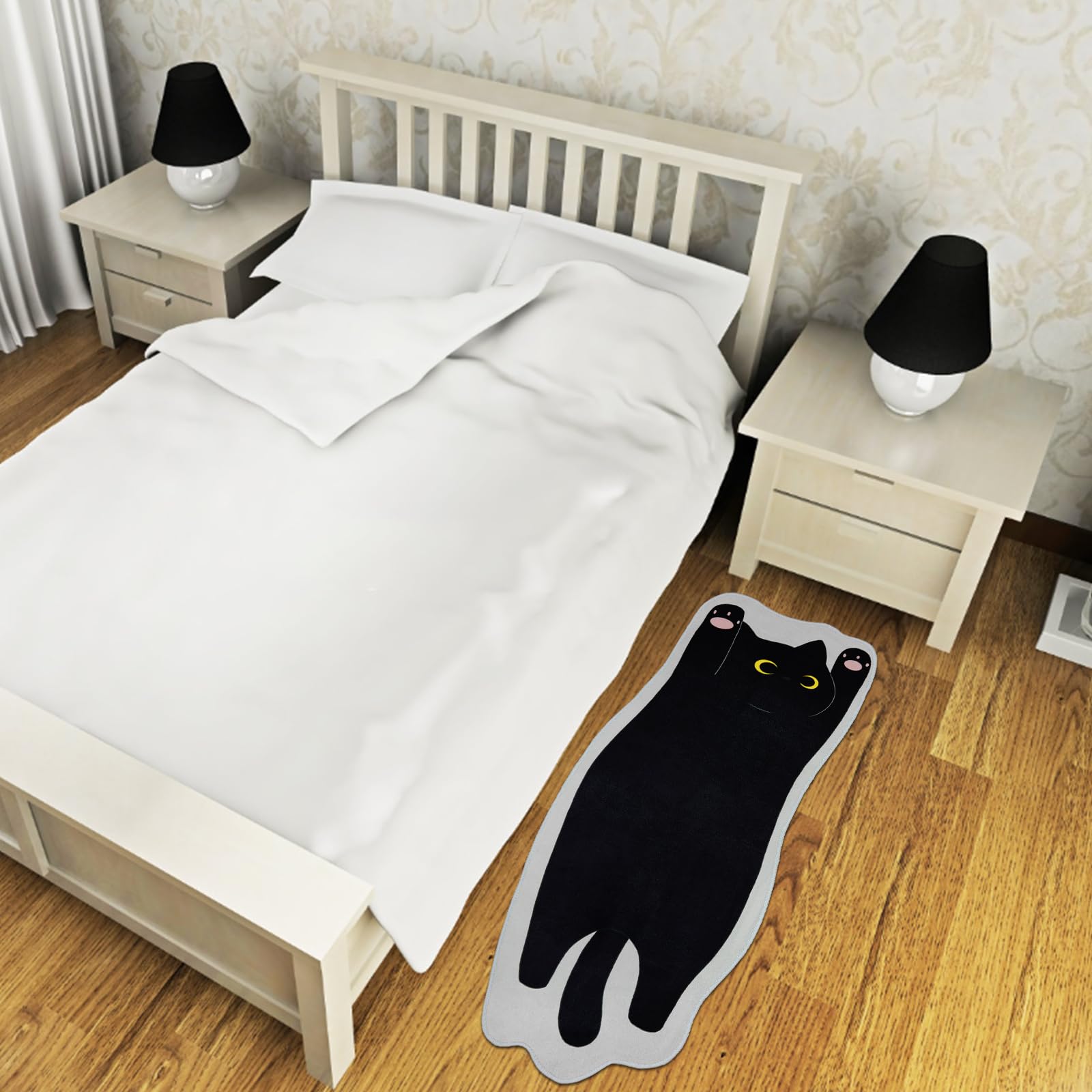 NIGOWAYS Cat Mat easy-clean is machine washable for effortless maintenance.