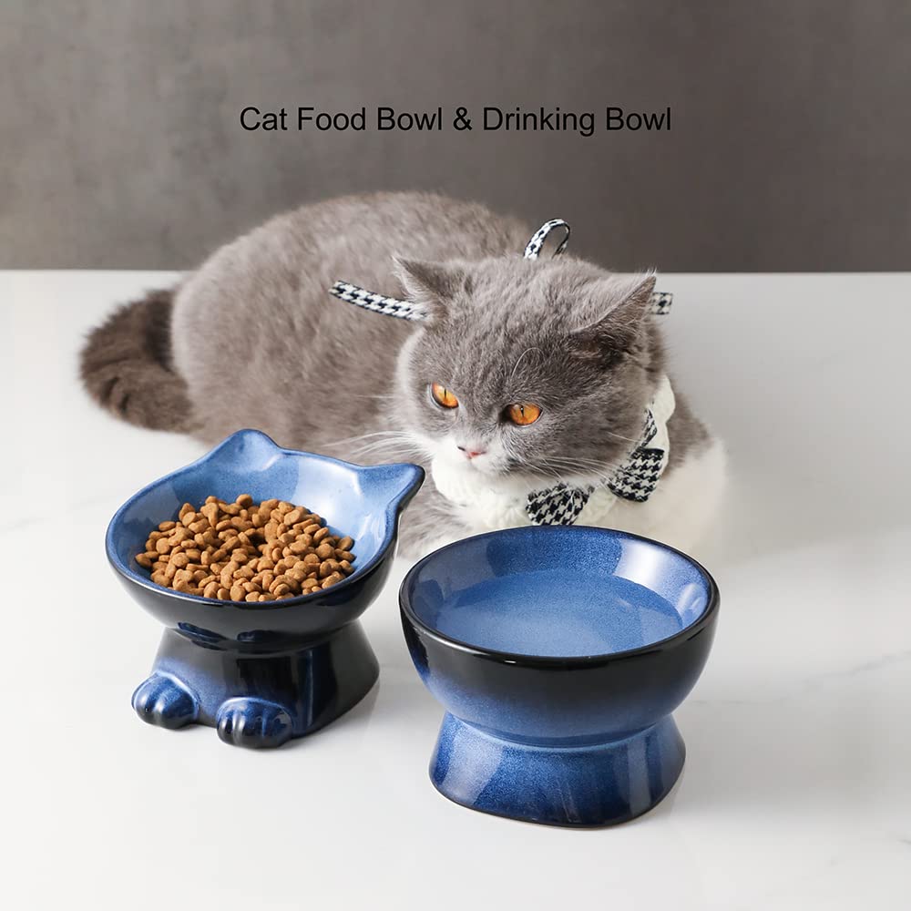 Nihow cat bowl is dishwasher-safe for effortless cleaning after meals.