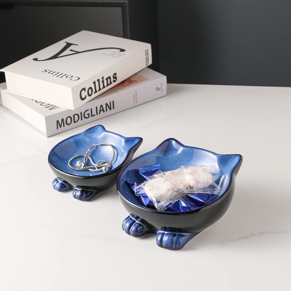 Nihow Ceramic Basic Cat Bowl durable ceramic with easy-clean surface.