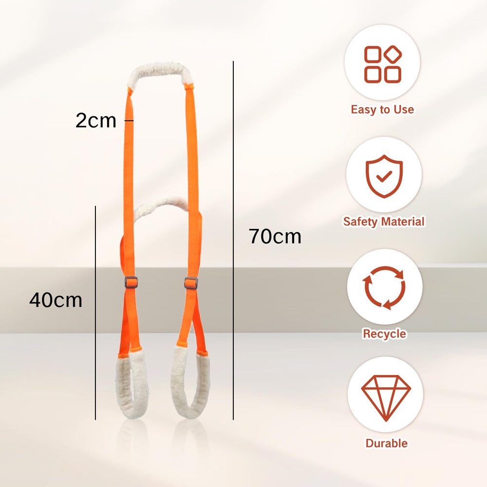 NIIIYTYB orange sling enhances visibility during recovery and daily assistance.