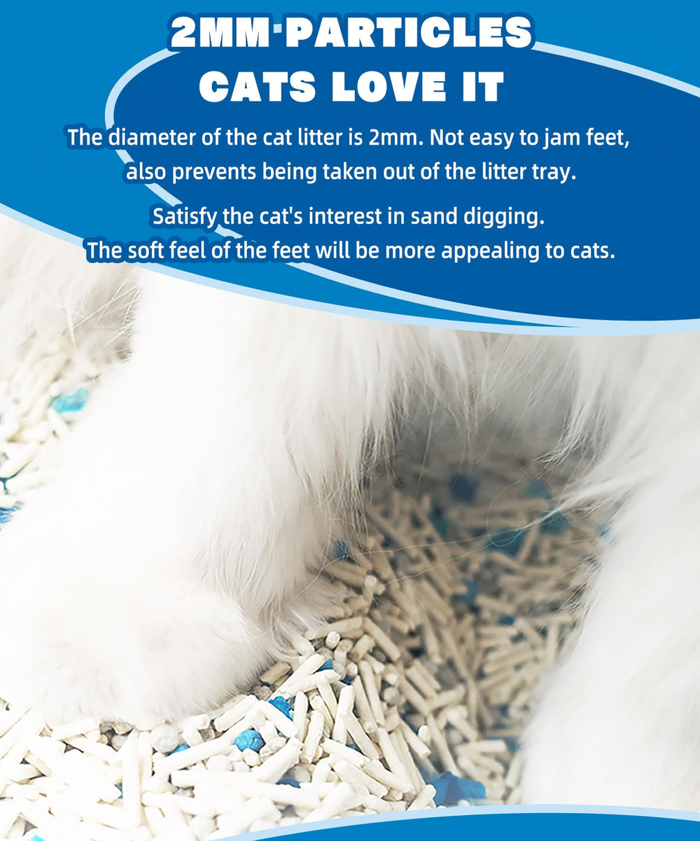 NIKORO Tofu Cat Litter 4-bag set fits easy storage and use