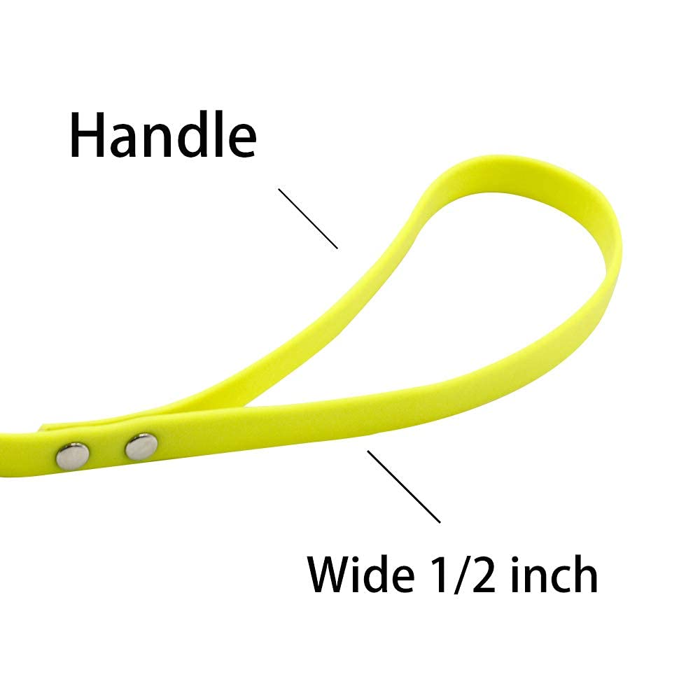 NIMBLE waterproof leash available in vibrant colors to match outdoor style.