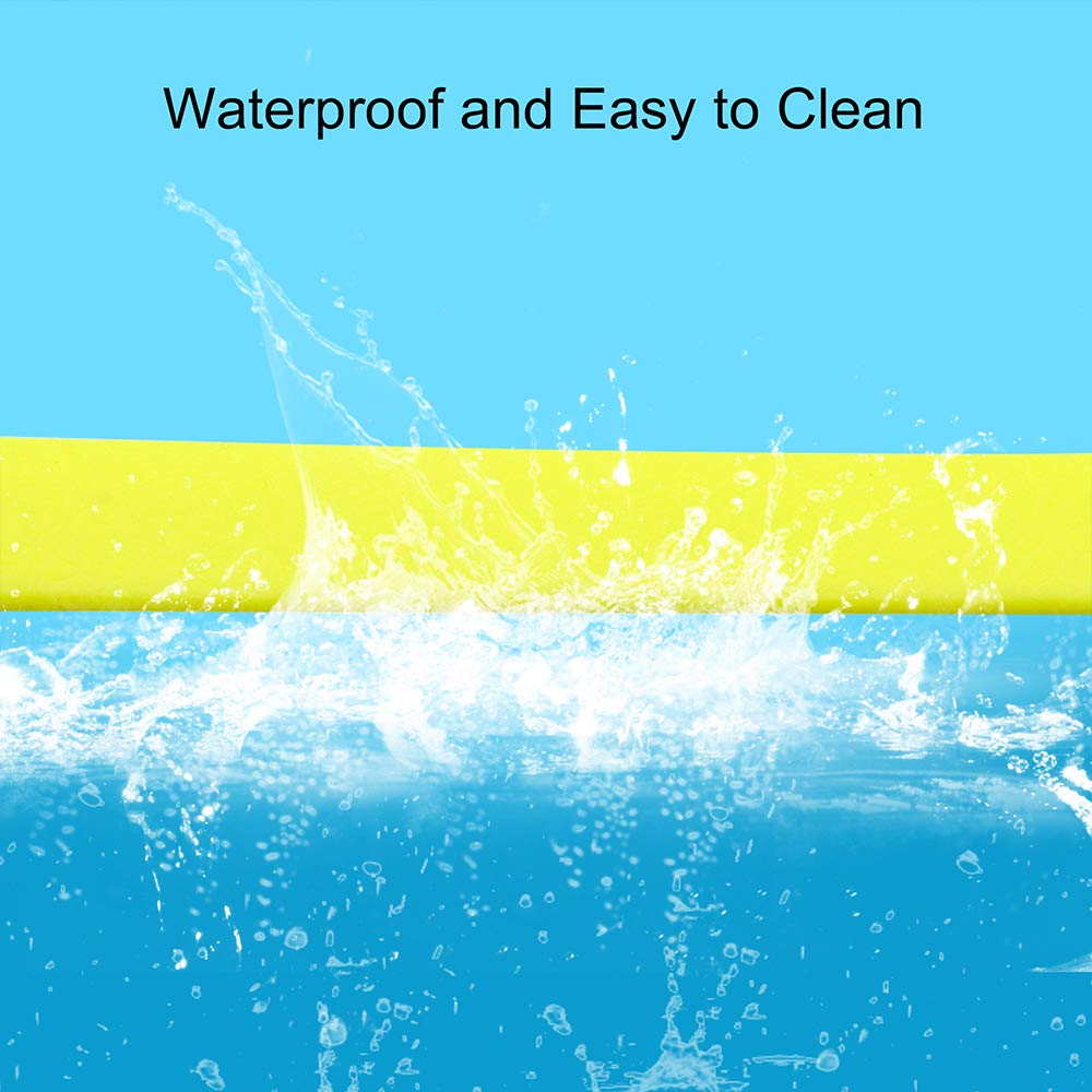 NIMBLE waterproof long dog leash dries quickly after beach play and resists sand.