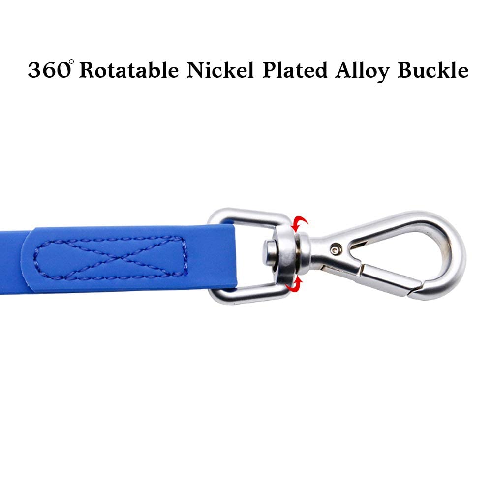 NIMBLE waterproof dog training leash blue 15ft ideal for park drills