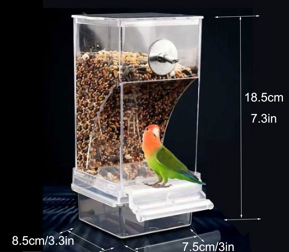 NINGVIHE No Mess Bird Feeder packaging keeps components secure during transit