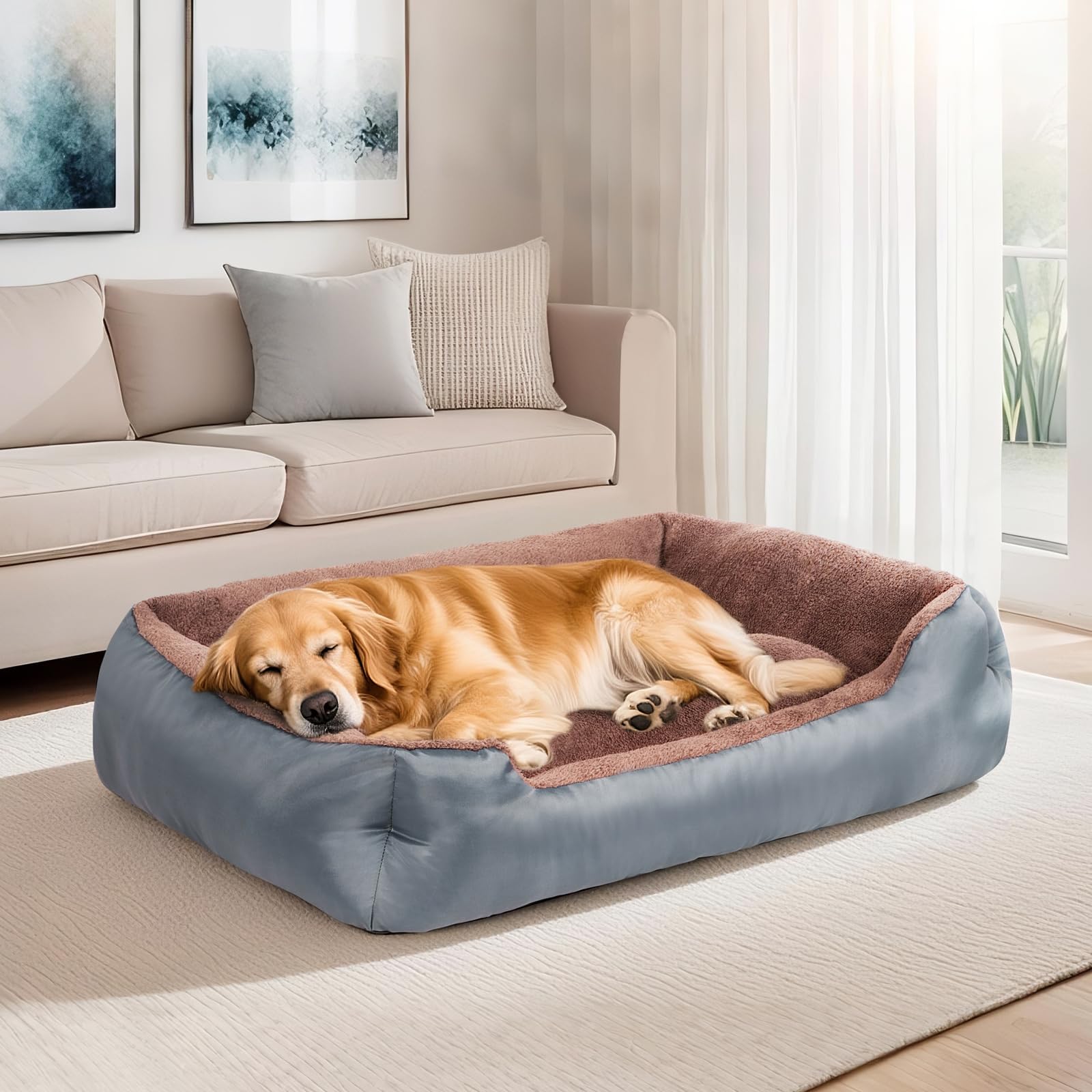 NIRDOG calming design supports restful sleep for anxious or elderly pets.