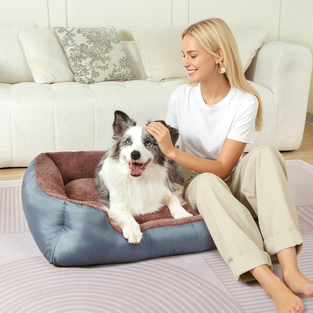 NIRDOG large dog bed XL fits bigger dogs with ample space.