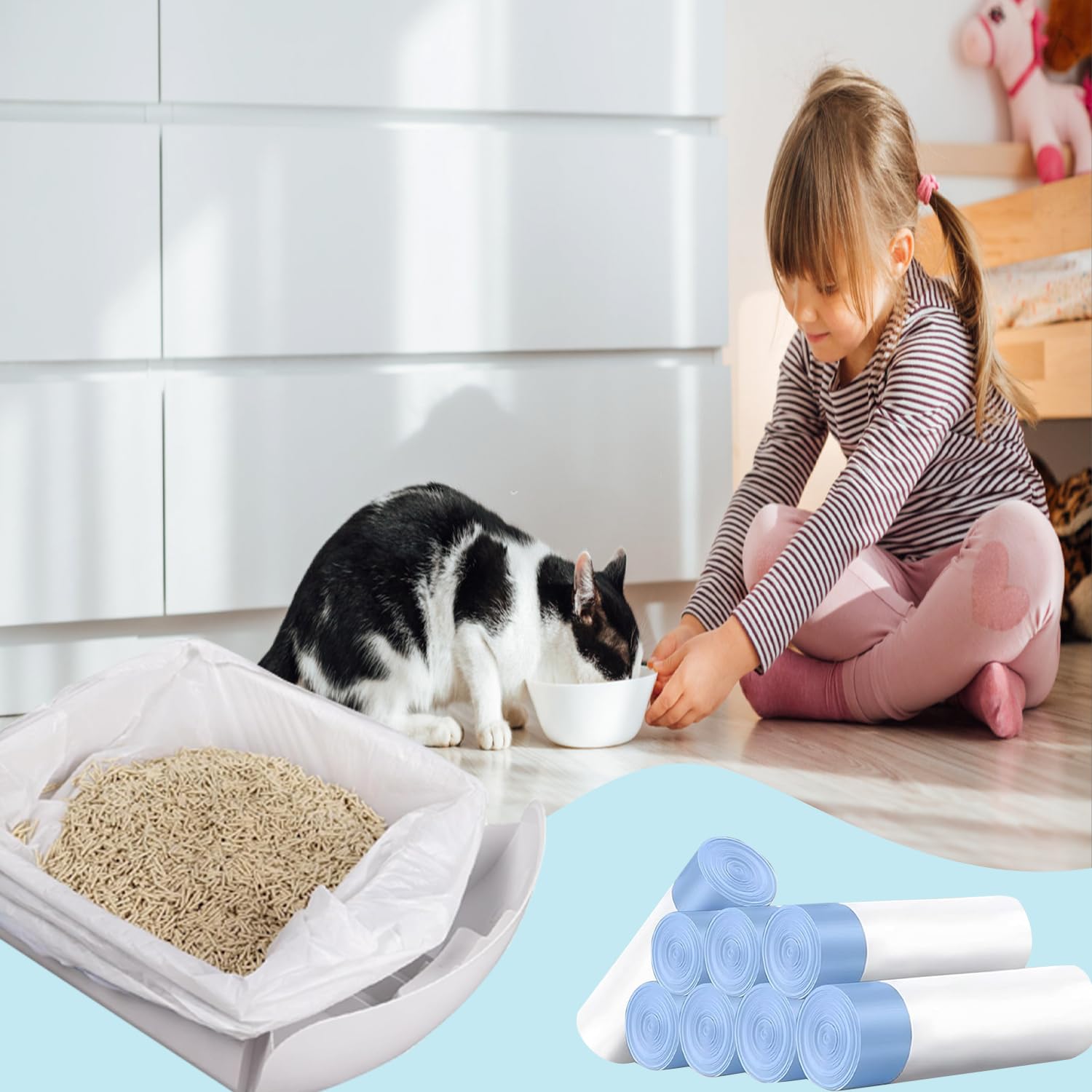 Niserelesa compatible with Litter Box Robot 3 and 4 for simple replacement.