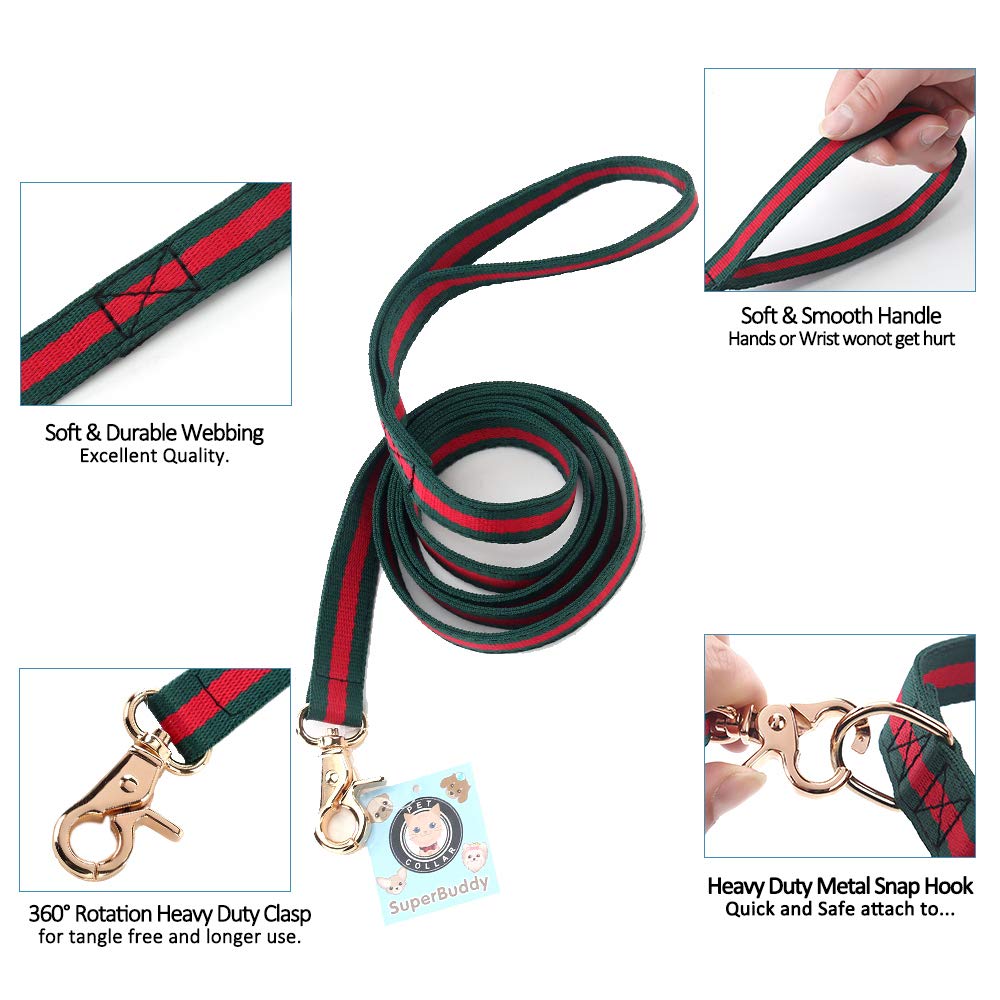 NISIYE luxury fashion dog leash showcases stylish, eye-catching design for outings.