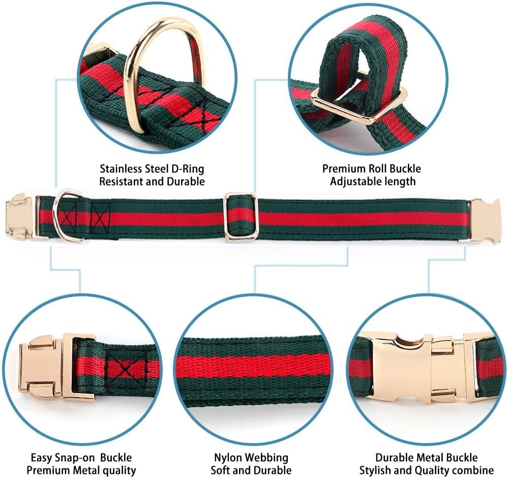 NISIYE soft texture dog collar close-up emphasizes gentle feel and durable design.