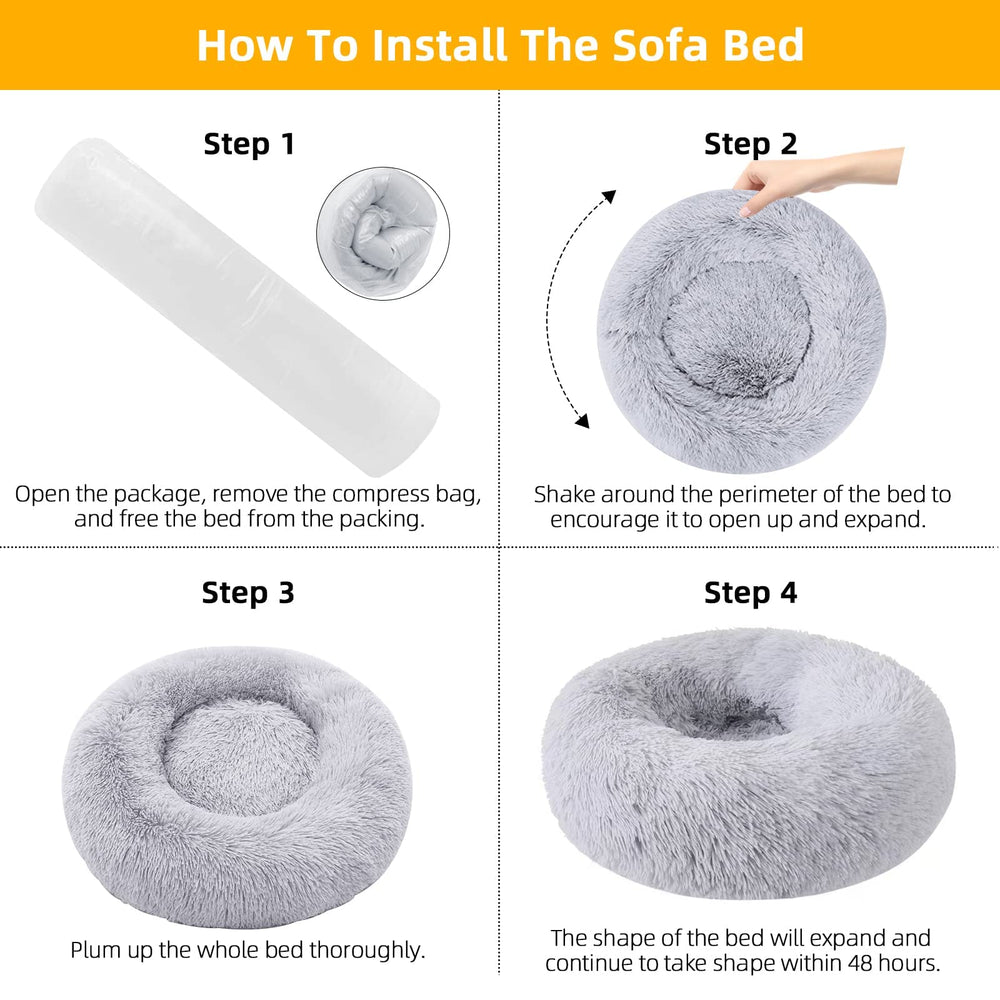 Nisrada dog bed in-car travel bed for pets on the go.