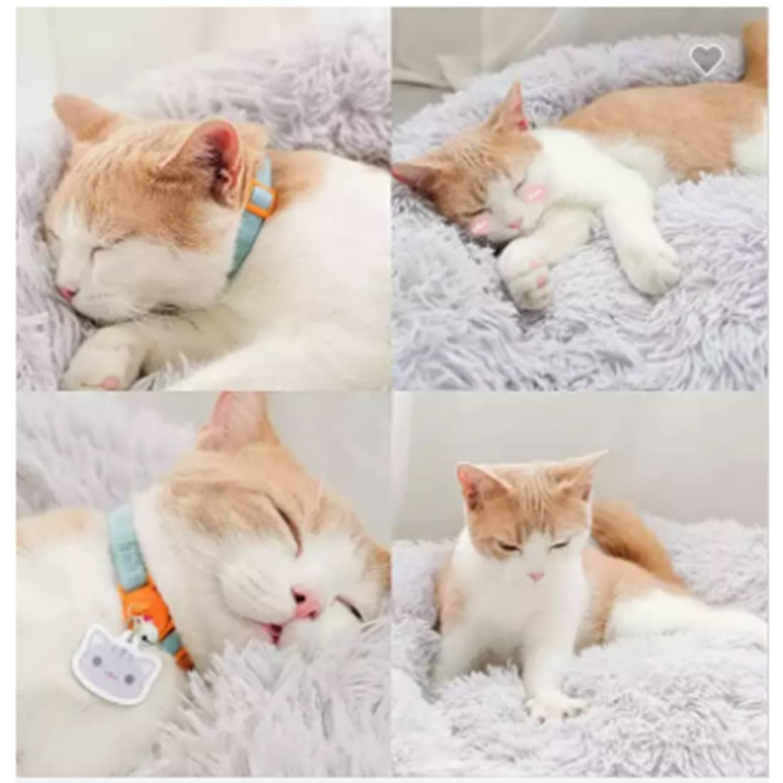 Nisrada dog bed machine-washable or easy-care with gentle cycle.