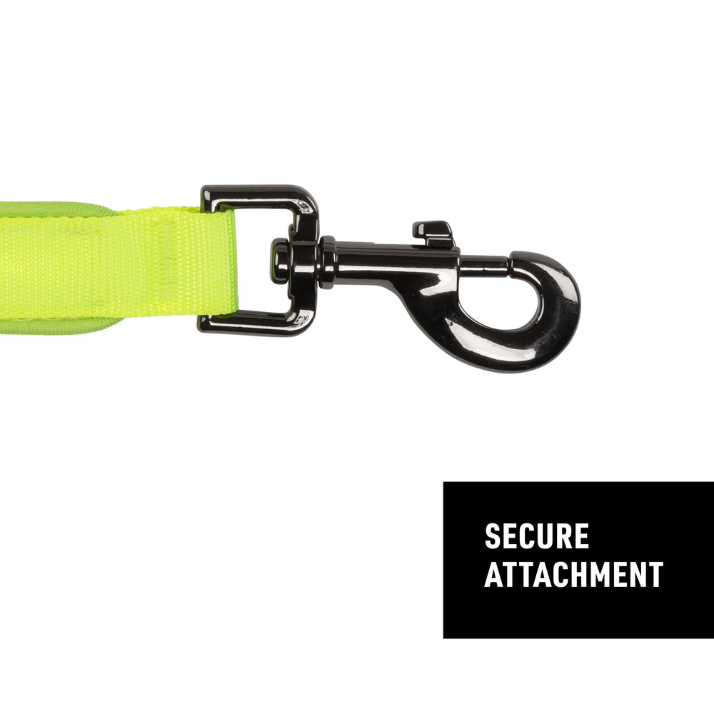 Nite Ize NiteDog LED leash integrated optical fiber for steady brightness.