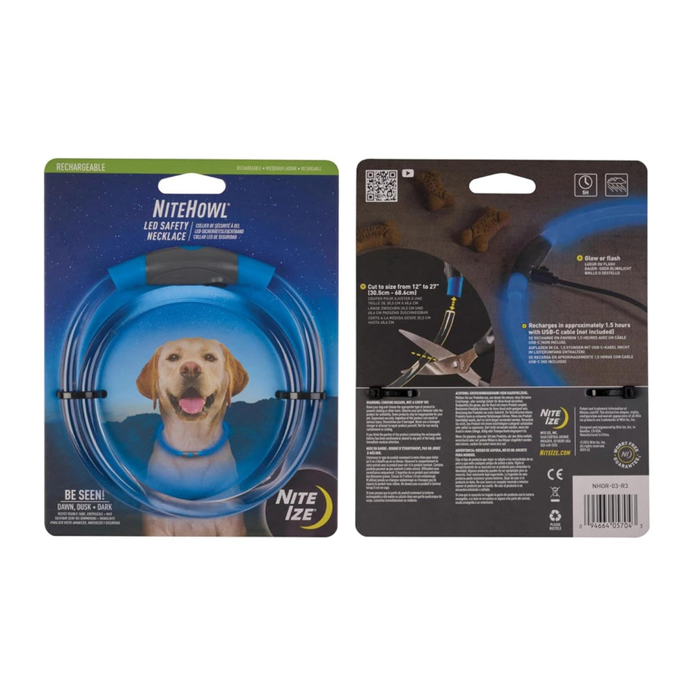 NiteHowl flash mode increases conspicuity for fast, attention-grabbing signaling.
