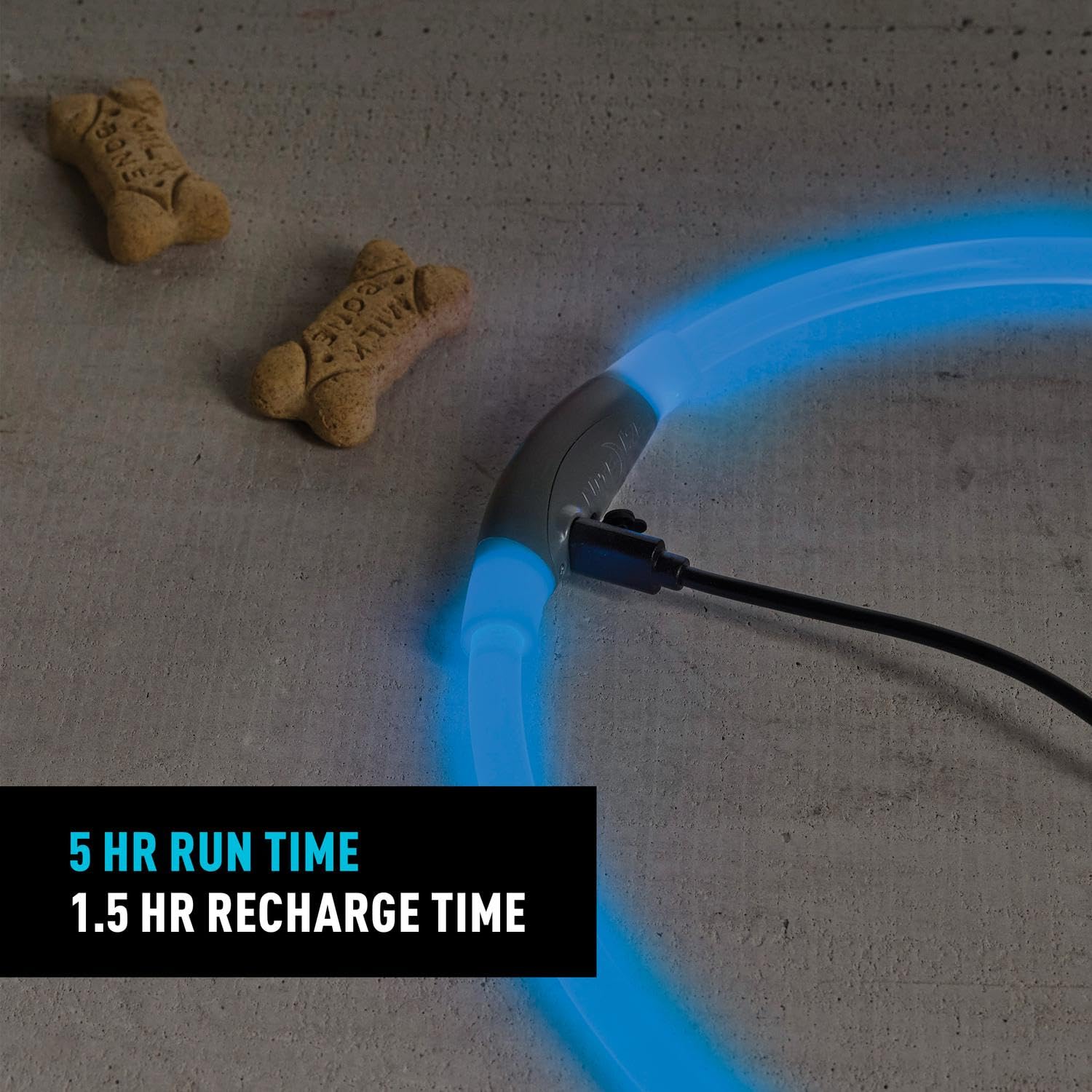 NiteHowl USB-C charging enables quick recharges for reliable night-time visibility.