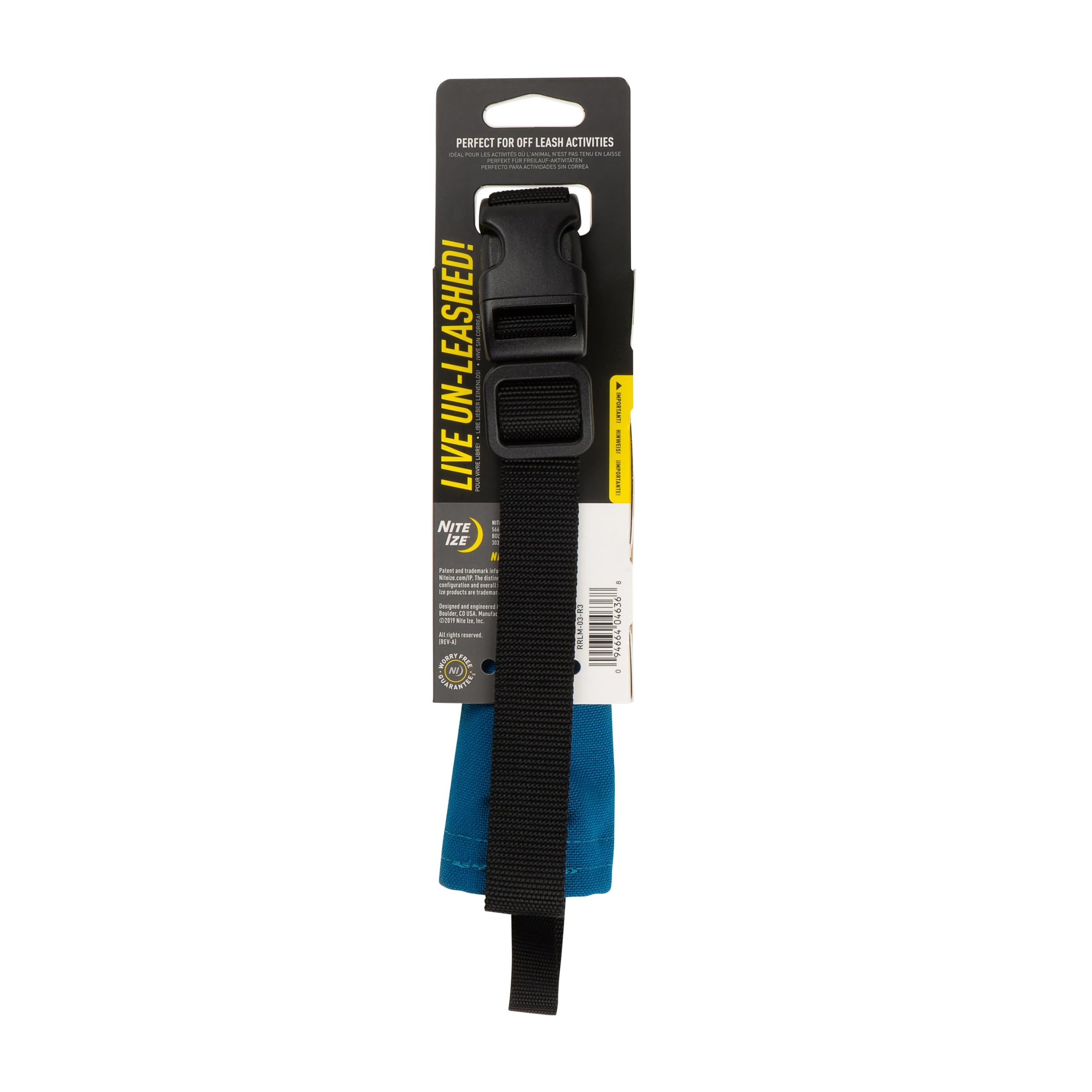 Nite Ize Raddog heavy-duty nylon fabric withstands daily adventures.