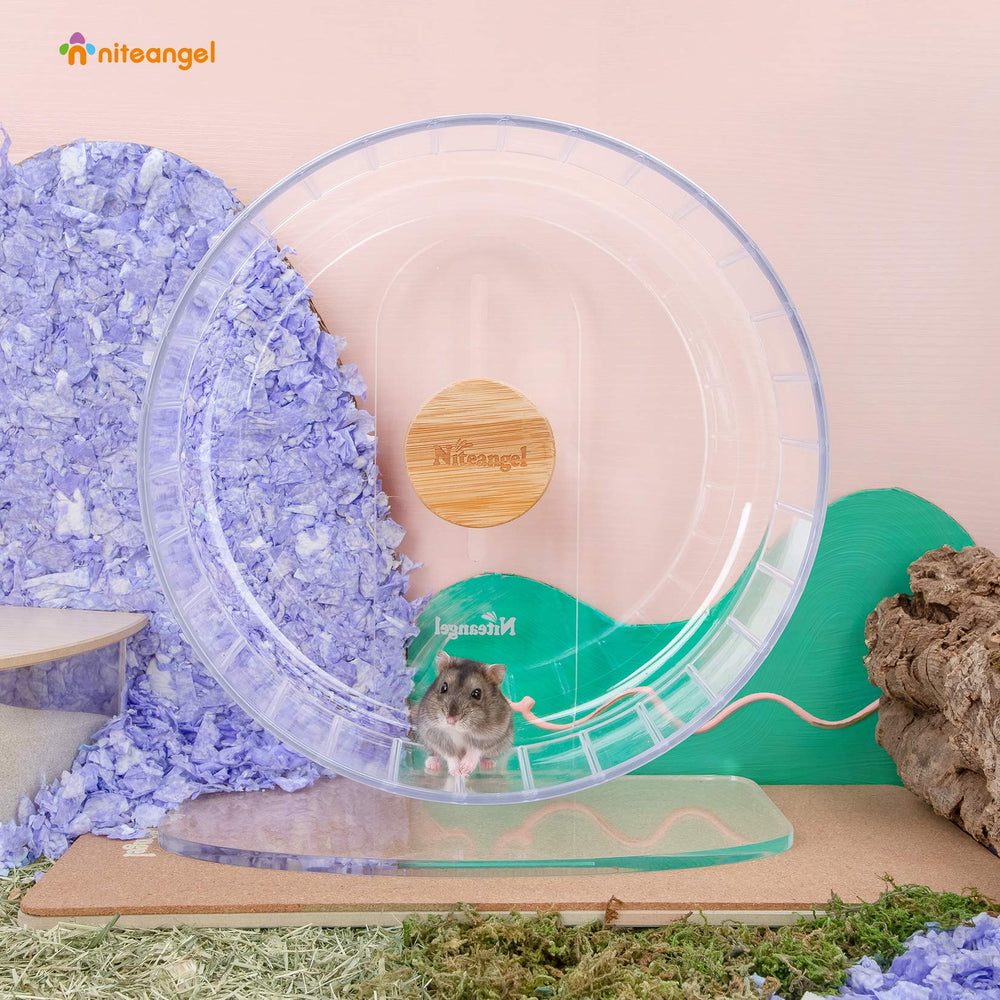 Niteangel adjustable base height enables easy setup for different cages.