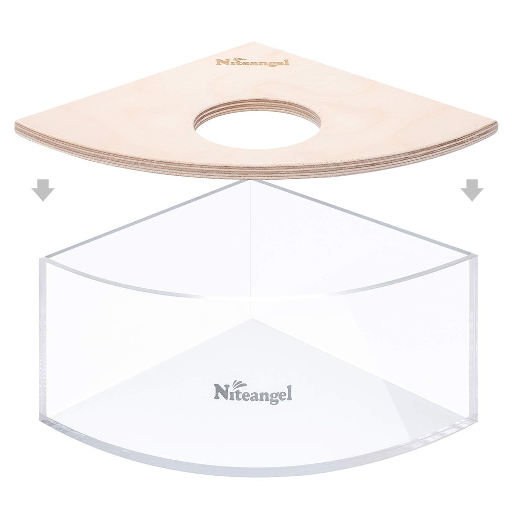 Niteangel Animal Sand-Bath Box easy-clean surface for hassle-free maintenance.