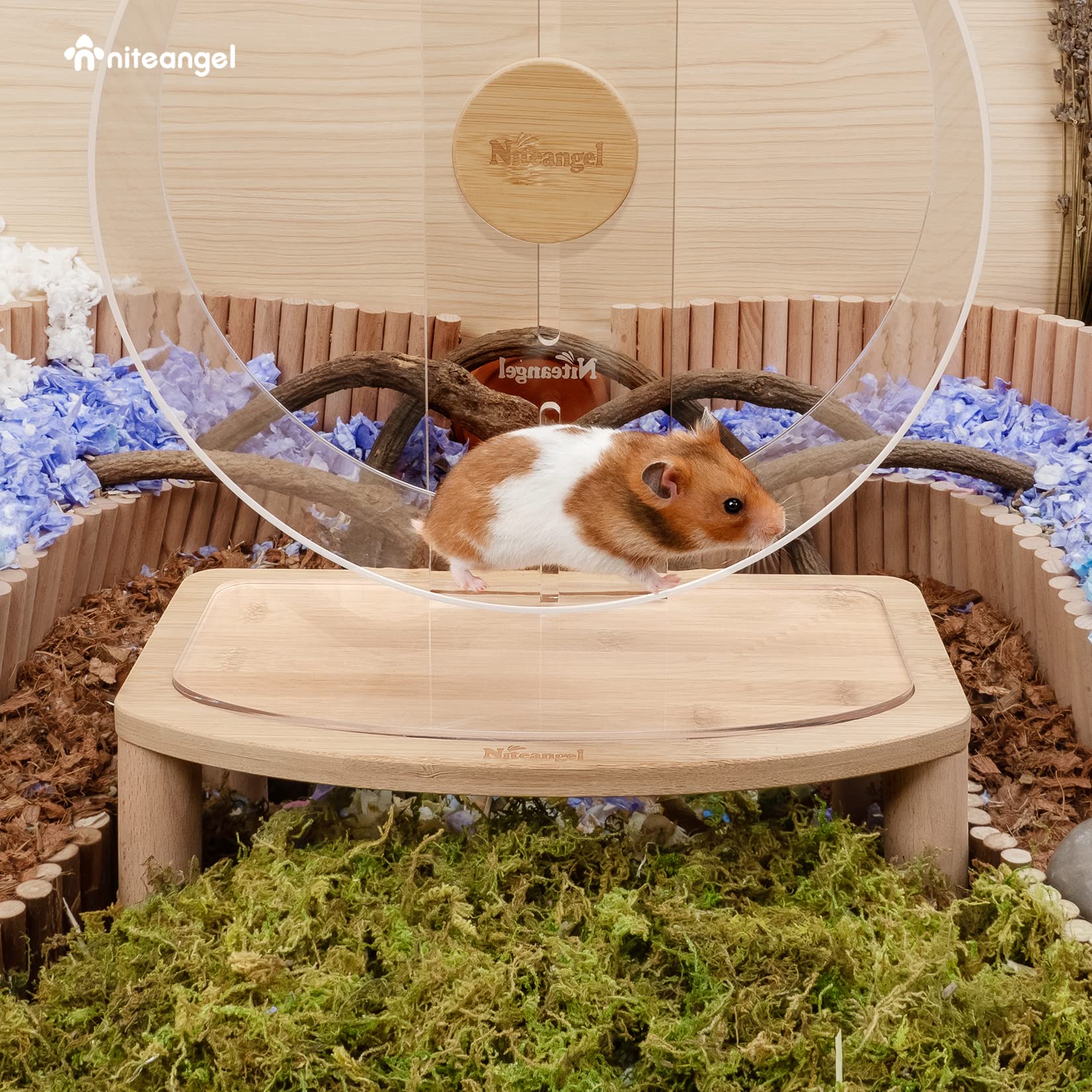 Niteangel bamboo and beech material platform highlights durable build