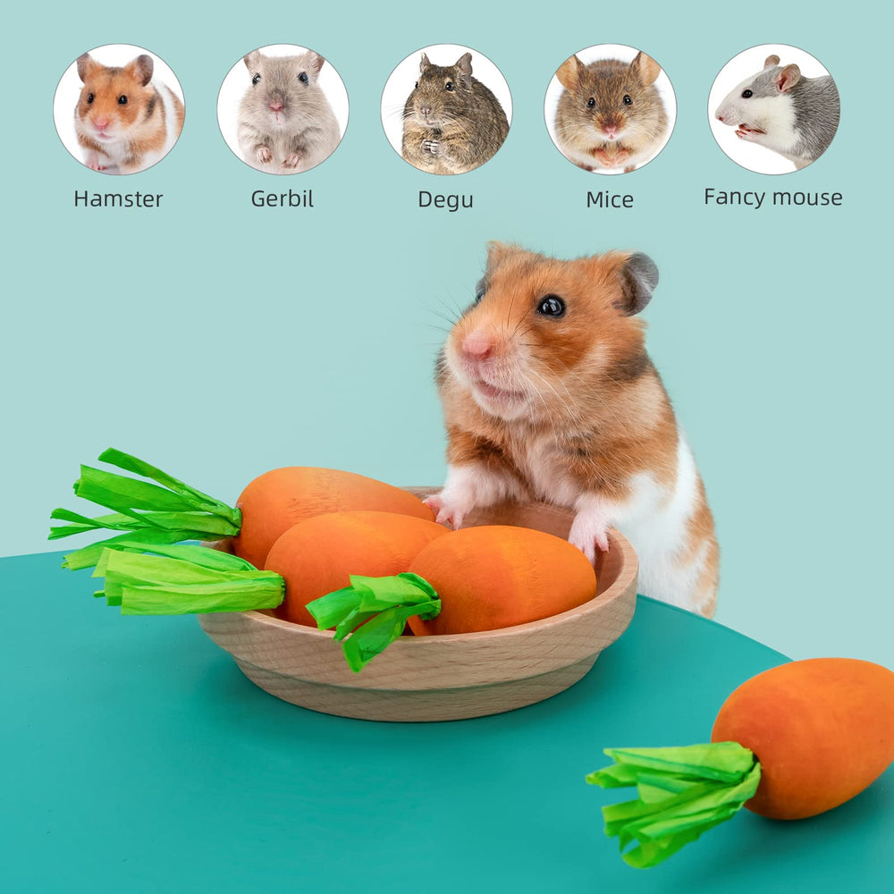 Niteangel beech wood material detail highlights safe natural chew material for small pets.