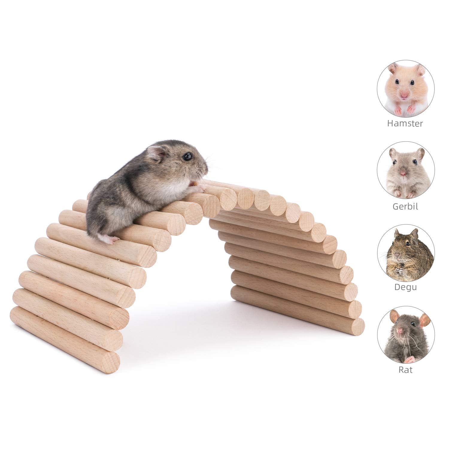 Niteangel bendable flexible shape bridge adapts to cages for varied layouts.
