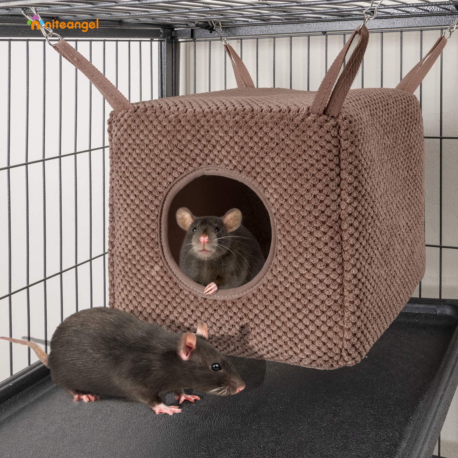 Niteangel Ferret Cozy Swing Hammock 9x9x9 inch size fits small pets