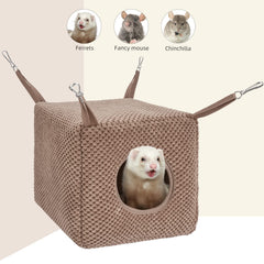 Niteangel Ferret Cozy Swing Hammock easy-install hoop buckles for quick setups