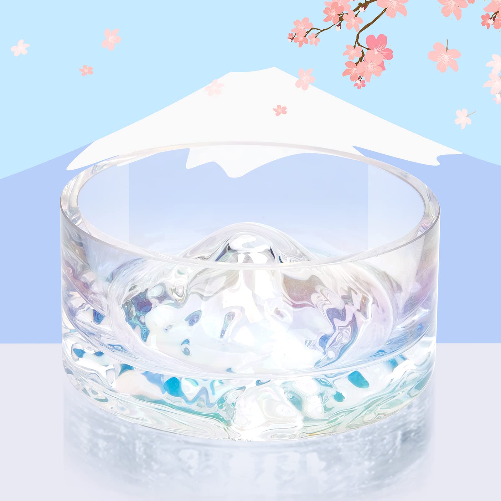 Niteangel glass water bowl chew-proof construction for durable pet use.