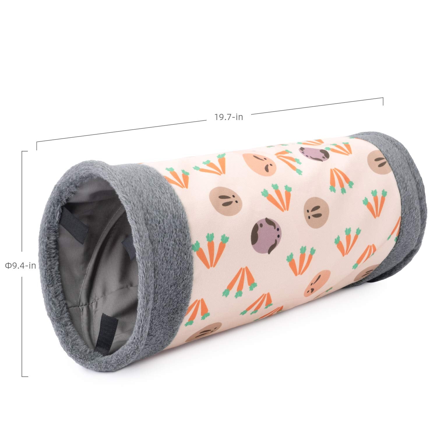 Niteangel guinea pig tubes feature a cute pattern and decor-friendly design.
